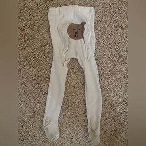 Gap Baby tights, size 2/3, worn/stain on bottom of feet, will not show when worn